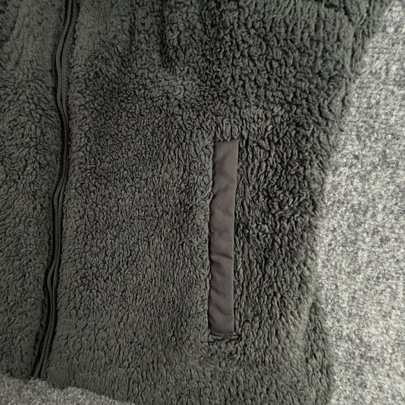 Patagonia Fleece Vest Gray Women Small Full Zip Lined Pockets Chest Los Gatos - Picture 8 of 15
